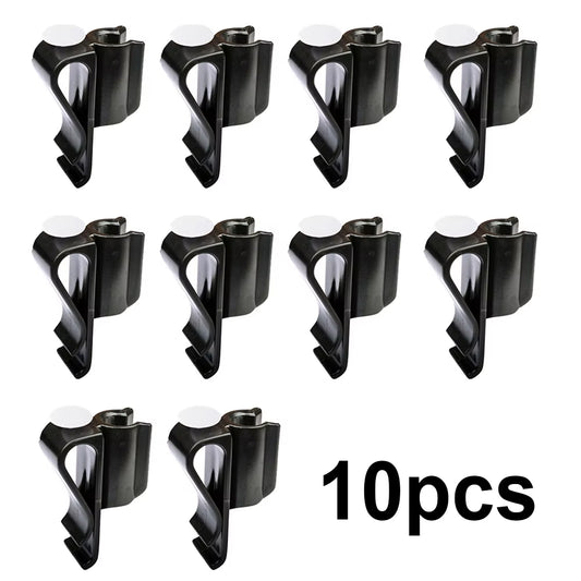 Golf Club Bag Clips - Durable Black Putter Clamp Holder Organizer for Men and Women